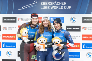 Podium Damen, PyeongChang 2025