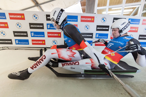 Devin Wardrope / Cole Zajanski, Luge Start