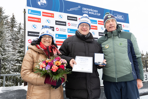 Martin Peters, Eberspächer Group mit Gattin Christina und Einars Fogelis