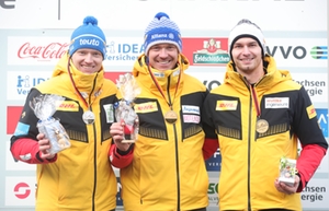 Herren Podium, DM 2023, Altenberg