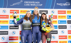 Damen Podium, Oberhof 2024