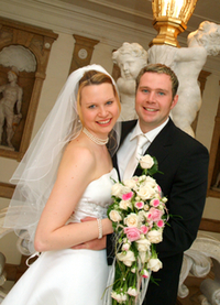 Jeanette und Patric Leitner, Hochzeit, Foto: privat