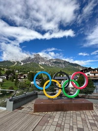 Cortina Olympic Rings