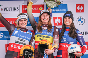 Women's Podium, Winterberg 2023