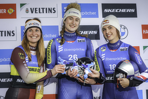 Damen Podium Winterberg 2024