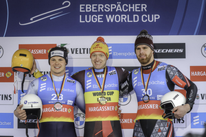 Men's Singles Podium, Winterberg 2024