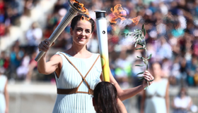 Hellenic Olympic Committee Gangwon 2024 Torch