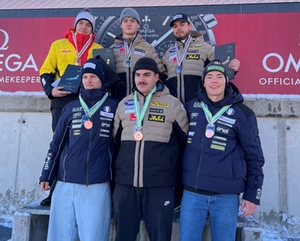 Podium Men's Singles, JWCh 2025