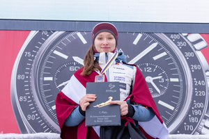 Margita Sirsnina, Latvia Luge, Junior World Champion 2025