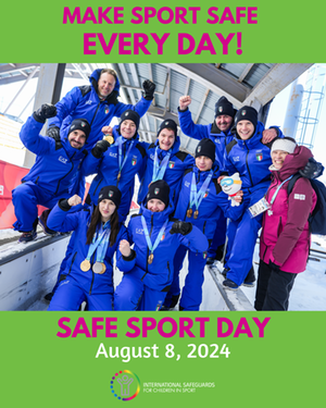 Safe Sport Day, August 8