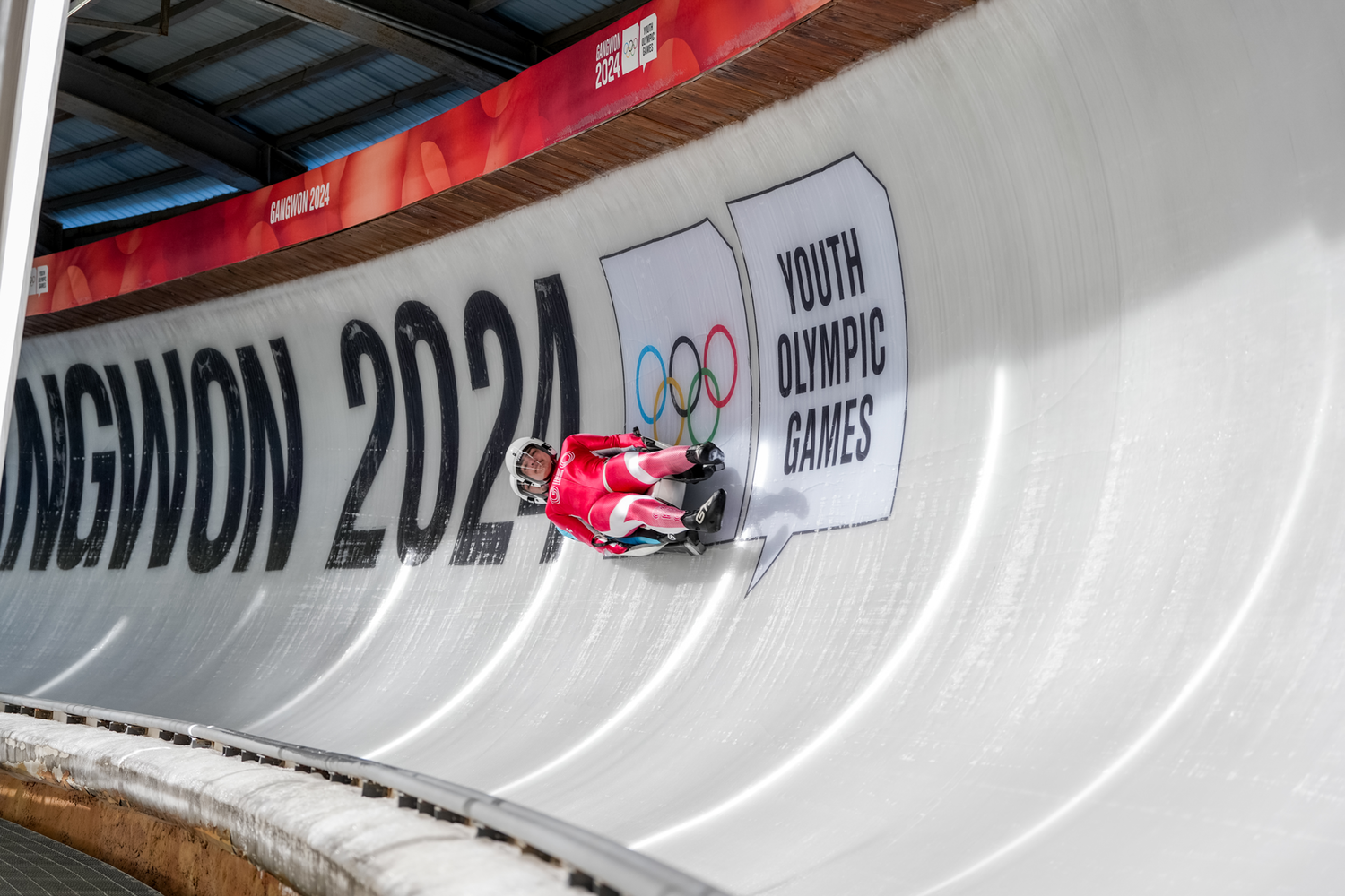 Olympic Solidarity luge makes history at Gangwon 2024