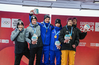 Podium Men's Doubels, YOG Gangwon 2024